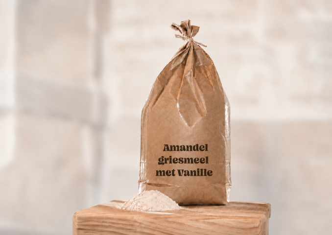 Amandelgriesmeel met Vanille