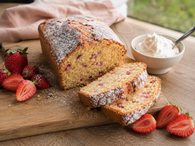 Luxe Aardbeien Roomcake