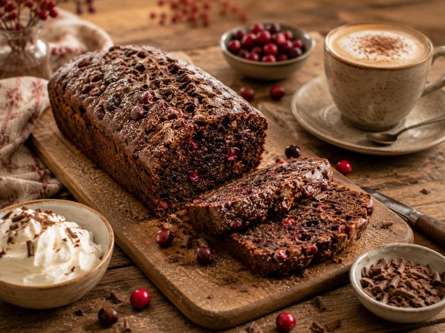 Chocolade Cranberry Cake