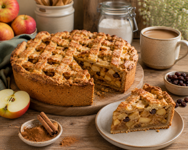 Spelt Appeltaart
